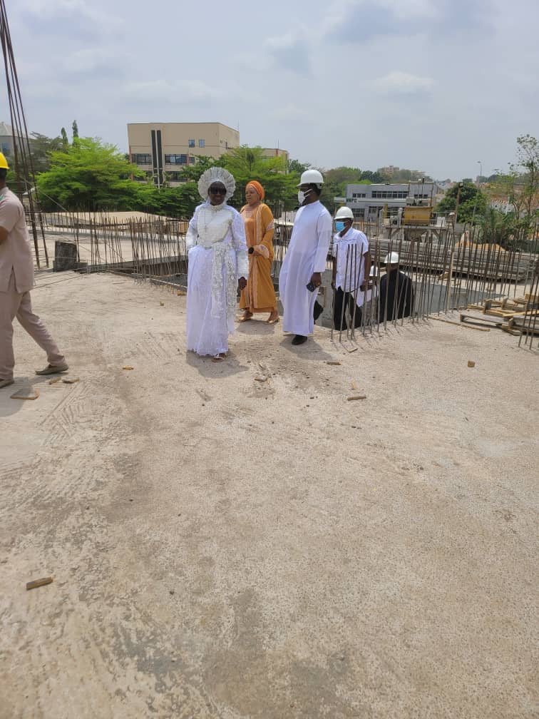 Church Building Project Site Visitation by Rev. Mother Esther Ajayi